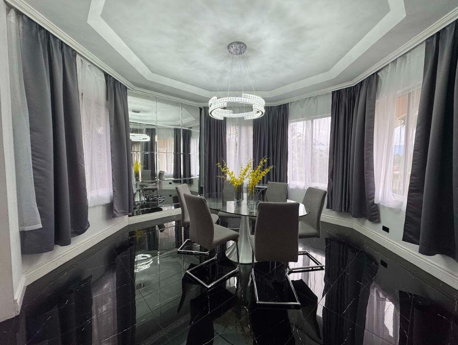 Panoramic view of the Central Valley from the estate's infinity pool